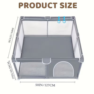 Nookli™ 50x50 Inch Baby Playpen