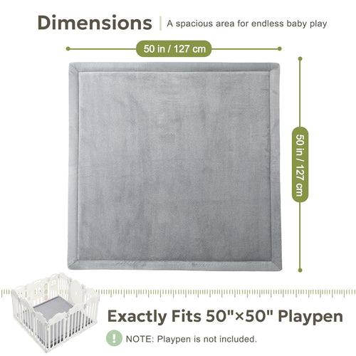 Nookli™ 1.3'' Premium Plush Play Mat