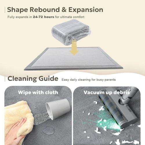 Nookli™ 1.3'' Premium Plush Play Mat