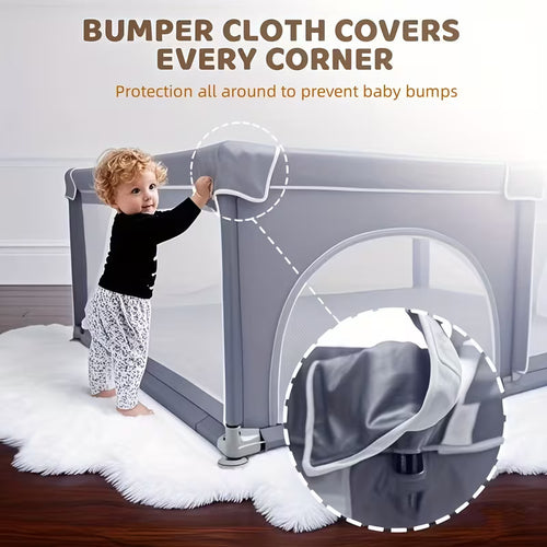 Nookli™ 50x50 Inch Baby Playpen