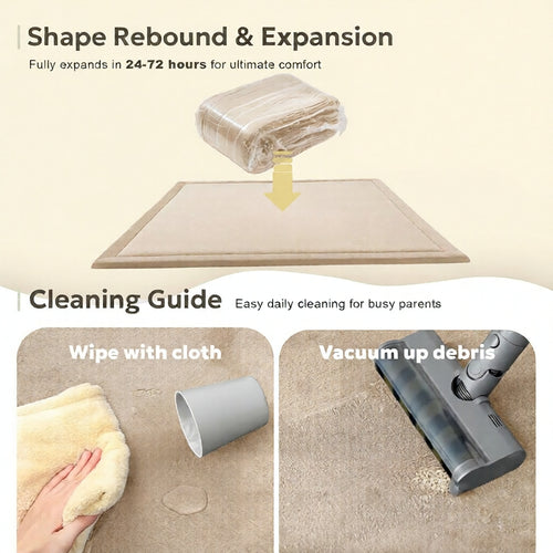 Nookli™ 1.3'' Premium Plush Play Mat