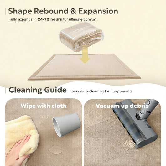 Nookli™ 1.3'' Premium Plush Play Mat